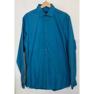 Kenneth Cole New York Non Iron - Stretch Slim Fit size 15 1/2, 34/35 Pre-Owned